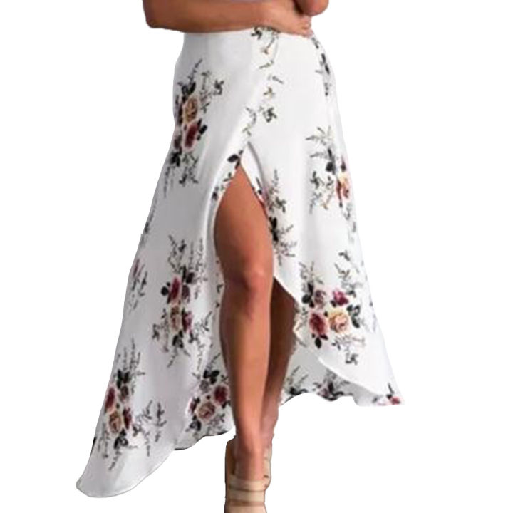 Yfashion%20Women%20Bohemian%20Floral%20Printing%20Skirt%20Sexy%20High%20Waist%20Split%20Summer%20Beach%20Irregular%20Long%20Skirt%20For%20Party%20-%20Image%202