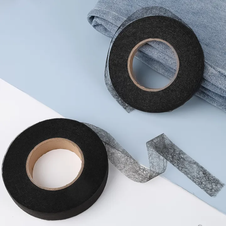60M%20Black%20And%20White%20Double-sided%20Interlining%20Adhesive%20Fabric%20Clothes%20Iron%20On%20Hem%20Tape%20Interlining%20Web%20DIY%20Sewing%20Accessories%201Roll%20-%20Image%204