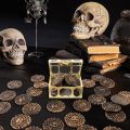 Pirate Captain Cosplay Costume Props Hat Hook Skeleton Eye Patch Kids Favors Gift Toy Pirate Party Halloween Decoration Supplies. 