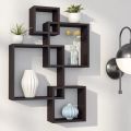 Modern Floating Wall Shelf look that pairs well with modern ensembles waterproof Shelfs in the living room, bedroom, or kitchen.. 