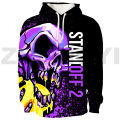 Japanese Anime Standoff 2 Hoodie Funny Cartoon Graphic Streetwear Cosplay Costume Autumn Long Sleeve 3D Tracksuit Men Pullovers. 