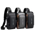 Luxury Waterproof Bag Men's Multifunction Anti-theft USB Shoulder Bag Man Crossbody Cross body Travel Sling Chest Bags Pack Messenger Pack For Male. 
