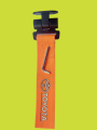 Toyota Logo With Dummy Towing Hook Orange Color Stylish For All Car Use. 
