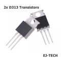 2PCS D313 2SD313 Transistors. 