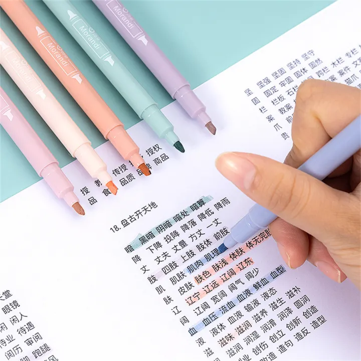 6PCS%20Double%20Tip%20Highlighter%20Pens%20Kawaii%20Candy%20Color%20Manga%20Markers%20Pastel%20highlighter%20set%20Stationery%20-%20Image%204