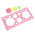 1 multi-functional puzzle ruler et art drawing tool. 