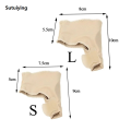 Sutuiying 2025 New Toe Splitter Foot Cover Separator Hallux Valgus Overlapping Toe Correction Legs Finger Protector Silicone Cover Cut Fabric Toe. 