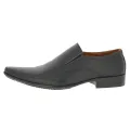 Piccaso Men Pumps Shoes Black. 