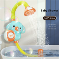 Automatic Elephant Shower Toy Portable Bathtub Sprinkler Water Pump Gift-B. 