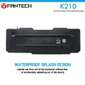 FANTECH K210 Multimedia Office Keyboard 114 Key Wired USB 2.0 For PC. 