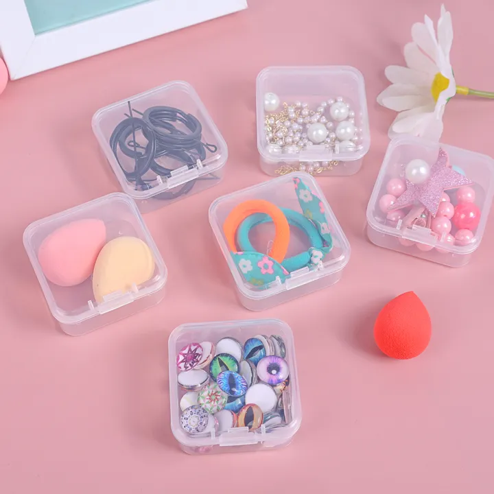 6Pcs/Set%20Mini%20Square%20Boxes%20Transparent%20Plastic%20Jewelry%20Storage%20Case%20Finishing%20Container%20Packaging%20Storage%20Box%20For%20Earrings%20Rings%20-%20Image%203
