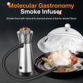 Food Kitchen Smoke Infuser, Electric Food Smoke Machine, Adjustable Handheld Cocktail Smoke Food for. 