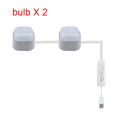 Makeup Mirror LED Vanity Bulbs USB 9 Color Temperature Dimming Vanity Lights for Bathroom Dressing Table Mirrors Lighting. 