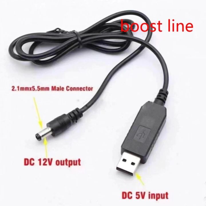 USB%205V%20to%20DC%20%2012v%205.5mmx2.1mm%20Power%20Boost%20Line%20Step%20UP%20Module%20USB%20Connector%20Converter%20Power%20Adapter%20Cable%20Line%20-%20Image%202