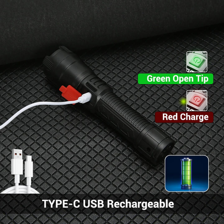 Xiaomi%20P900%20High%20Power%20Led%20Flashlights%202000LM%20With%20Display%20Light%20USB%20Charging%20Built-in%20Battery%20Hand%20Lantern%20Camping%20Outdoor%20Use%20-%20Image%205