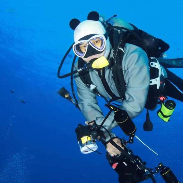 Scuba%20Diving%20Hood%20Neoprene%20Convenient%20to%20Wear%20and%20Take%20Off%20Cartoon%20Swim%20Hat%20S%20-%20Image%202