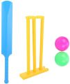 Cricket Set Heavy-Duty ABS Plastic Cricket Bat Set and Ball Beach Wicket Stand Kit for Children Toddler Parent-Child Sports Interaction Hand-Eye Coordination Cultivation Cricket Play Toys. 