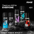 AXE Body Spray 150ml | 48H Long-Lasting Deodorant for Men | Dark Temptation, Apollo, Excite, Musk, Adrenalin. 