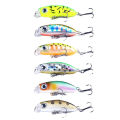 42mm/3.1g Artificial Hard Bait With Treble Hooks Simulation Swimming Fishing Lures For Saltwater/Freshwater Fishing. 