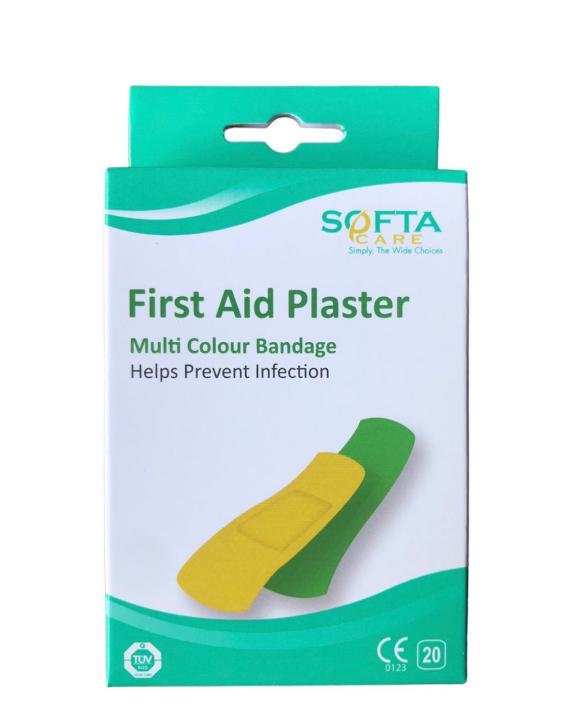 First Aid Plaster (Multi Colour)20Pcs Pack