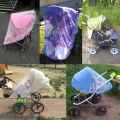【NEW】 Baby Stroller Mosquito Net Pushchair Cart Insect Shield Net Mesh Safe Infants Protection Mesh Cover Baby Stroller Accessories. 