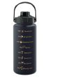 2L Large Capacity Water Bottles | Sport Workout Portable Drinking Cup| For GYM Teenagers Plastic Straw Water Cup Sports Water Bottle High Value Outdoor Camping Drinking Tools. 