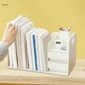 Children Book Storage Display Rack Book Storage Organizer Stationary Box Desk Organizer for Books. 
