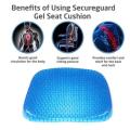Chair Seat Cushion Seat Cusion Silicon Ice Gel Seat Cushion Egg Sitter 3D Cooling Grid Honeycomb Sitter Back Support Cushion Seat Silicon Seat Cushion Office Dining Gaming Chair Seat Pad Car Gel Seat Cushion Cover Sofa Seat Cushion Floor Seat Cushion. 