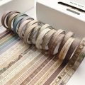 20 Pcs vintage Washi Tape Set Scrapbooking Diy Journal Stationery Masking Tapes Deco Art Supplies Gift Sticker. 