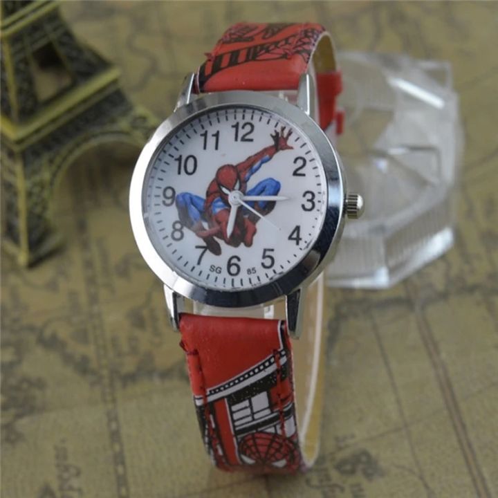 Fashion%20Kids%20Cartoon%20Watch%20Spiderman%20Leather%20Strap%20Quartz%20Watch%20Child%20Wristwatch%20Waterproof%20Children's%20Watches%20Boy%20Gift%20Clock%20-%20Image%203