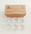 Qianli Glass 6pcs Set Clear Shot Glass Glassware Hotel & Home Use. 
