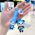 Key Charm Small Pendant Bag Charm Creative Keyrings Jewelry Personalized Panda Keychain. 
