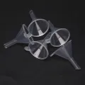 5pcs New Small Plastic For Perfume Diffuser Bottle Mini Liquid Oil Funnels Lab　XINYAN. 