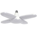 【TopazTrove】E27 60W Fan LED Folding Garage Lamp High Brightness Constant Current AC85-265V Adjustable Led Base Bulb. 