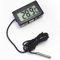 Fy-10 Mini Lcd Digital Aquarium Car Water Bath Temperature Tester Embedded Temperature Sensor 1m. 