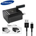 SAMSUNG 15W Travel Adapter EP-TA200 Adaptive Fast Charging with USB Type-C Cable. 