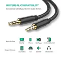 (1.5M / 3M / 5M / 10M) 3.5mm Jack Audio Cable 3.5 Male to Male Cable Audio AUX Cable for Car Headphone MP3/4. 