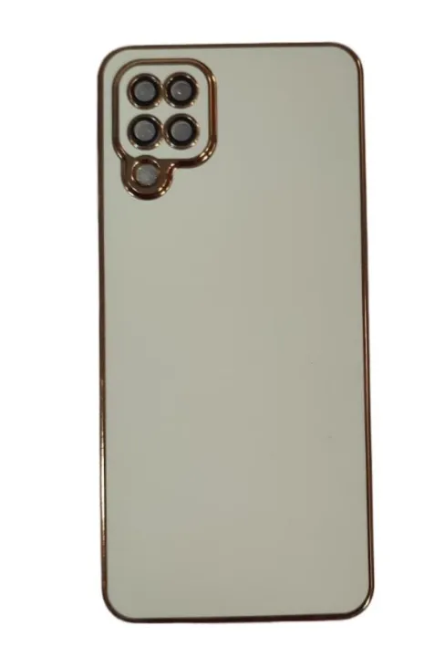 Samsung%20Galaxy%20A12%20and%20M12%20Gold%20Line%20Design%20High%20Quality%20Silicone%20Back%20Cover%20-%20Image%203