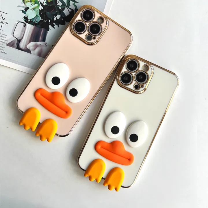 Phone%20Case%20For%20Tecno%20Spark%208C%20Cute%20cartoon%20silicone%20big%20eye%20duck%20patch%20mobile%20phone%20case%20electroplating%20TPU%20soft%20shell%20lens%20full%20bag%20fall%20proof%20wear%20resistant%20waterproof%20mobile%20phone%20back%20cover%20boy%20girl%20square%20box%20mobile%20phone%20protective%20case%20-%20Image%206