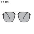OQ BOGA 20 Styles Unisex Anti UV Photochromic Sunglasses Anti Blue Light Radiation Metal Irregular Frame Computer Glasses. 