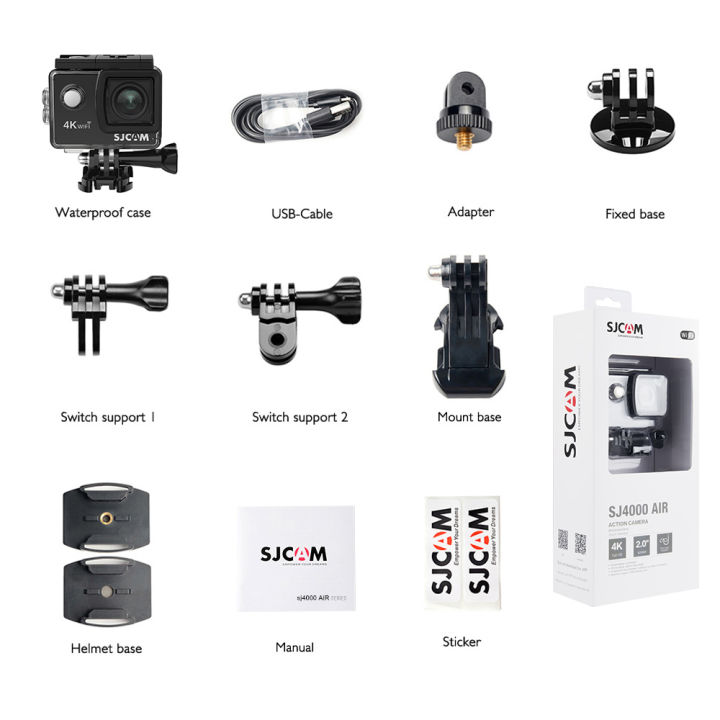 SJCAM%20SJ4000%20Air%204K/30FPS%20Full%20HD%20WiFi%20Sports%20Action%20Camera%20170%C2%B0Wide%20FOV%2030m%20Waterproof%20-%20Image%205