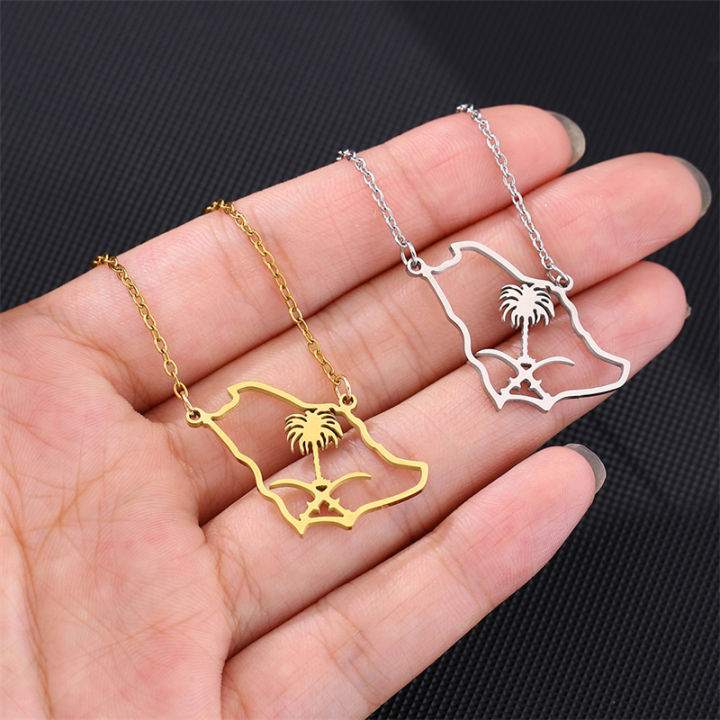 Saudi%20Arabia%20National%20Emblem%20Symbol%20Pendant%20Necklace%20Kingdom%20of%20Saudi%20Arabia%20Badge%20Charm%20Jewelry%20Titanium%20Steel%20Arab%20Accessory%20-%20Image%205