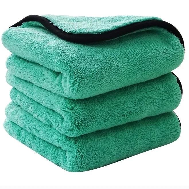 NEW%201200GSM%20Super%20Soft%20Premium%20Microfiber%20Drying%20Cltoth%20Ultra%20Absorbancy%20Aqua%20Deluxe%20Car%20Wash%20Towel%2040*40cm%20-%20Image%203