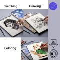 Tropical Blue Art Theme Sketching Drawing Block A4 Size Drawing pad Painting Colour Sketch Paper Kertas Lukisan Warna. 