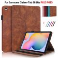Tablet Cover For Funda Samsung Galaxy Tab S6 Lite Case SM P610 P615 Emboss Tree Flip Wallet Cover For Galaxy Tab S6 Lite Case. 