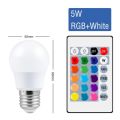 LED Bulb E27 RGB Lamp Led Bombillas 10W  Magic Change Color Smart Light Bulb RGBW 220V Spotlight RGBWW 110V 2835 Colorful. 