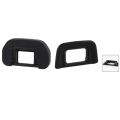 OYPFXMI Black Rubber Wrapped Plastic Eyecup Eyepiece DK-20 for Nikon D5100 D5000 D3100 & EB for Canon EOS 60Da 6D 5DII. 