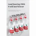 BROOM / MOP HANGER - 5 CLAW 5 HOOK  #304 STAINLESS STEEL HEAVY DUTY CLEANING TOOLS HOLDER. 