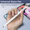 Stylus Pen Universal Contact Screen Drawing Pen for Android IOS Tablet White. 