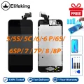 Complete LCD For iPhone 5 5S 5C 6 6S 7 8 Plus Touch Screen Display Digitizer Full Assembly +Camera Grade. 